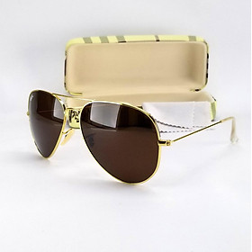 Mắt kính mát nam thời trang DKYRBTR tròng Polarized phân cực, gọng kim loại nhẹ không gỉ