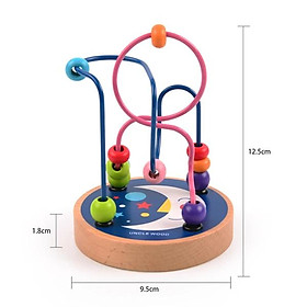 Mideer bộ luồn hạt mê cung Mini dành cho bé từ 12 tháng