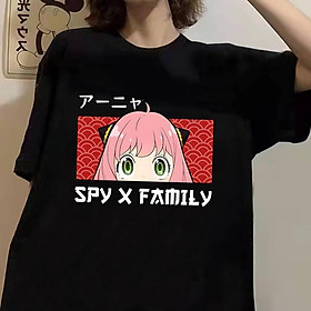 Áo thun Anime Spy X Family Anya Loid Forger Yor Forger Unisex Manga Anime độc đẹp cực HOT giá rẻ