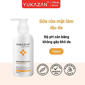 Sữa Rửa Mặt Dịu Da Mụn Yukazan Derma Ultracalming Cleanser 150ml