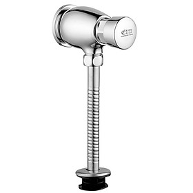 Mua Van xả tiểu nhấn nam  chất liệu Đồng mạ Chrome Eurolife EL-XT140 (Trắng bạc)