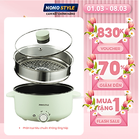 Nồi Điện Đa Năng Nonostyle (3L) - Hàng Chính Hãng