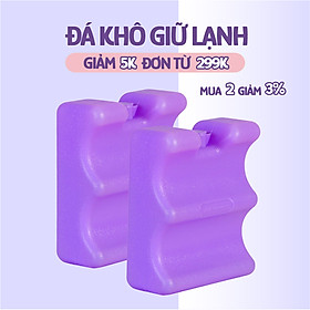 Đá Khô Bảo Quản Sữa Mama’s Choice, Giữ Lạnh Sữa Mẹ Lên Đến 14 Tiếng, Chất Liệu Gel Y Tế Cao Cấp, Độ Bền Cao Từ 4-5 Năm