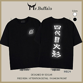 Áo Tay Lỡ Phản Quang đệ tứ minato Naruto Mr.Buffalo unisex form rộng có big size MB29