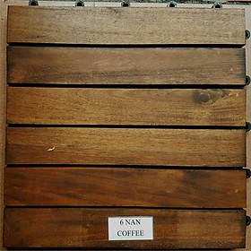 Mua 15 viên sàn gỗ tự nhiên vỉ nhựa ngoài trời