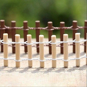 Mua Hàng rào gỗ tròn trang trí cây cảnh  hòn non bộ