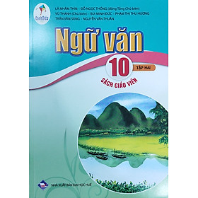 Ảnh bìa Sách giáo viên Ngữ Văn lớp 10 tập 2 (Bộ sách Cánh Diều)