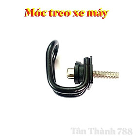 MÓC TREO INOX MÀU ĐEN GẮN CÁC LOẠI XE