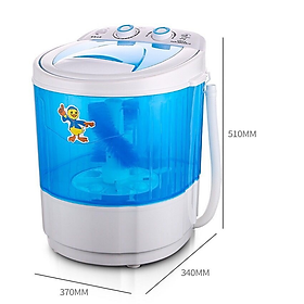 Máy giặt mini cao cấp- máy giặt quần áo trẻ em 5 kg