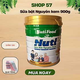 COMBO 2 hộp sữa bột Nguyên kem nutifood loại 900g dinh dưỡng hàng ngày cho cả gia đình