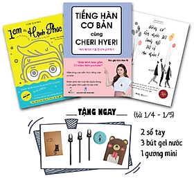 [Download Sách] Combo Tiếng Hàn Cơ Bản Cùng Cheri Hyeri + 1cm Đến Hạnh Phúc (1cm Diving) + Đừng Cố Làm Người Tốt Trong Mắt Tất Cả Mọi Người