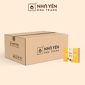 Thùng 12 Hộp Nước Yến Sào Thiên Thủy - Vị Hạt Sen - Nhà Yến Nha Trang