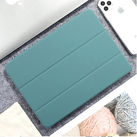 Bao da cho iPad Pro 11 inch 2021/2022 Pencil Holder Smart Case (Có khe cắm bút Apple Pencil) - Xanh Lá