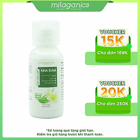 Sữa rửa mặt nha đam Milaganics 30ml