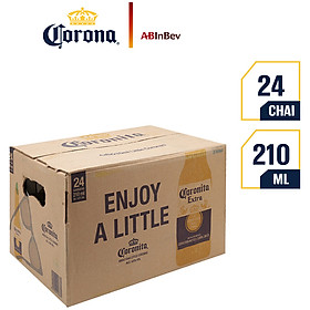 Thùng 24 Chai Bia Coronita (210ml / Chai)