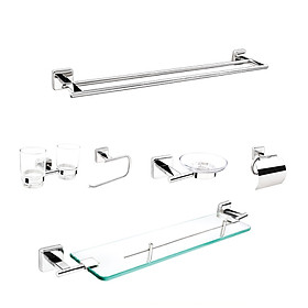 Mua Bộ phụ kiện inox cao cấp 6 món inox 304 TOVASHU 304-CV