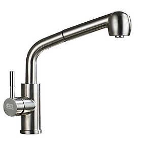 Mua Vòi rửa chén nóng lạnh  dây kéo Inox SUS 304 Eurolife EL-T010