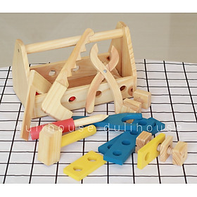 Đồ chơi gỗ mô phỏng dụng cụ sửa chữa gia đình