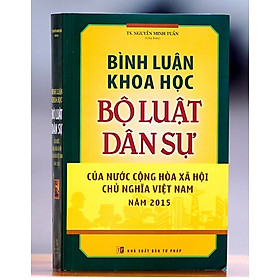 Bình luận khoa học bộ luật dân sự 