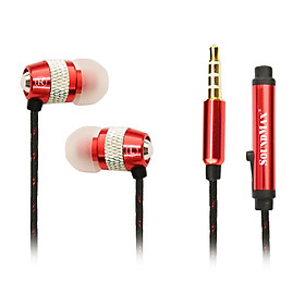 Tai nghe nhét tai cho điện thoại SoundMax AH306S - Hàng chính hãng