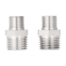 Khớp Chuyển Đổi Cho Máy Nén Khí Mini G1/8 BSP Male & G1/4 BSP Male (2 cái)