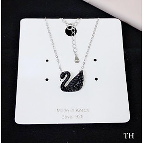 Dây chuyền bạc mặt thiên nga MS13