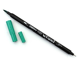 Bút lông hai đầu màu nước Marvy LePlume II 1122 - Brush/ Extra fine tip - Tropical (101)