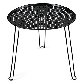 Outdoor Picnic Table Folding Round Table for Garden Camping Picnic BBQ