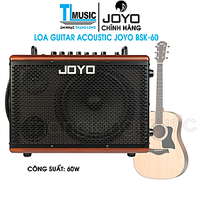  Amplifier dùng cho đàn guitar acoustic Joyo Acoustic Guitar Amplifier BSK 60 W - Hàng Chính hãng