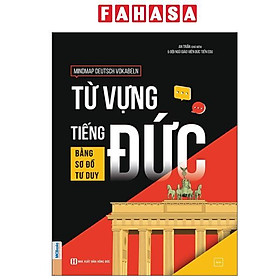 Sách - Mindmap Deutsch Vokabeln - Từ Vựng Tiếng Đức Bằng Sơ Đồ Tư Duy