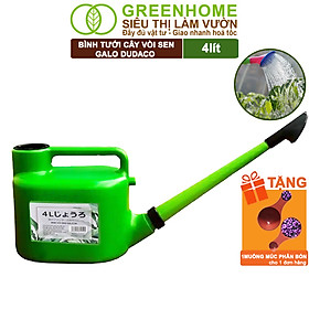 Bình Tưới Cây Vòi Sen Greenhome, Galo Dudaco, 4 Lít, 2 Chế Độ Tưới, Dễ Sử Dụng, Tháo Lắp Dễ Dàng, Độ Bền Cao