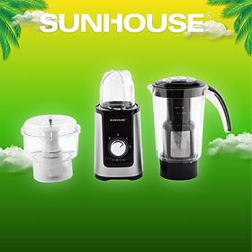 Máy Xay Sinh Tố Đa Năng Sunhouse SHD5322 (220W) Màu đen - Hàng chính hãng