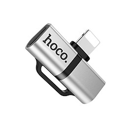 Mua Hub chuyển Hoco LS20 cổng Lightning ra 2 cổng Lightning - Hàng chính hãng