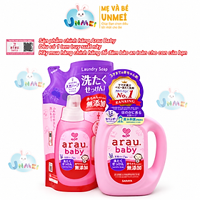 Combo Nước Giặt Arau Baby (Bình 800ml + Túi 720ml)