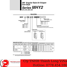 Mua Xylanh kẹp SMC MHY2-25D .