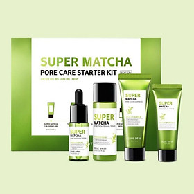 Bộ chăm sóc Some By Mi Super Matcha Pore Care Starter Kit-Edition