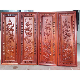 Mua Ttranh treo tường gỗ hương cao 107cmx37cm