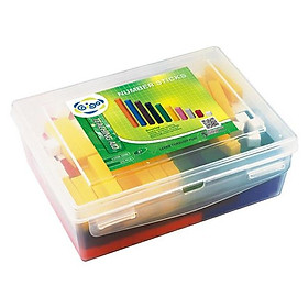 Mô Hình Thanh Số Khối Vuông Học Toán - Number Sticks #1028-250