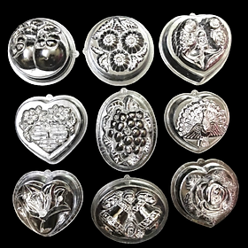 Mua Bộ 10 khuôn rau câu sinh nhật – Loại 8 cm - Mã số 1261