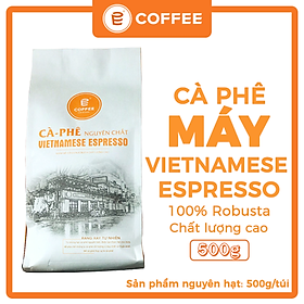 Cà phê E-Coffee Vietnamese Espresso (500 gram cà phê bột)