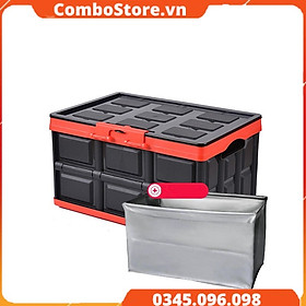 Thùng đựng đồ ô tô - thùng đựng đồ gấp gọn đa năng 30 lít cao cấp