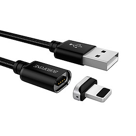 Mua Cáp sạc từ tính Lightning cho tất cả các điện thoại iphone và ipad  dài 1m Borofone BU1 - Hàng chính hãng