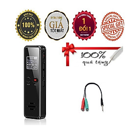 Mua KHUYẾN MÃI KHỦNG  SỐ LƯỢNG CÓ HẠN - ROGTZ Máy Ghi Âm Mini 818 Siêu Nhỏ Pin Lithium Trâu Bỏ Túi Hệ Thống Âm Thanh VARVOR Ghi Âm Ba Chế Độ Bộ Nhớ 8GB CHàng Chính Hãng