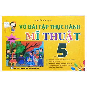 Hình ảnh Sách - Vở bài tập thực hành Mĩ thuật lớp 5