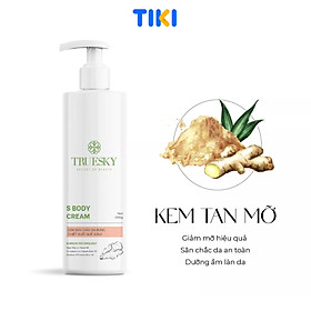 Kem săn chắc mỡ bụng Truesky S Body Cream chiết xuất quế gừng an toàn và hiệu quả