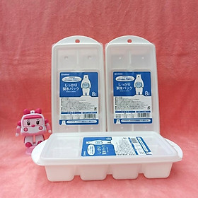 Mua Khay đựng đồ ăn dặm cho bé có nắp nhựa dẻo 8 ngăn Nakaya hàng nội địa Nhật Bản AD24