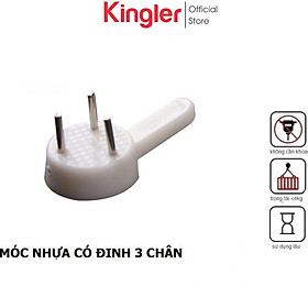 Mua 10 Móc Treo Tranh  Ảnh  Đồng Hồ  Móc Nhựa Đinh 3 Chân  Không Cần Khoan Lỗ  Chắc Chắn  An Toàn  Kingler 2220Set10