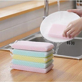 Mua Combo 6 miếng rửa chén Daiso siêu bền đẹp  tạo bọt khí  giúp tiết kiệm dung dịch cọ rửa