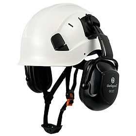 Mũ bảo hộ lao động có lỗ thông hơi có thể điều chỉnh được Mũ làm việc cho kỹ sư CE EN397 Mũ cứng ABS Mũ cứu hộ bảo vệ công nghiệp ANSI Màu sắc: Trắng Mũ bảo hiểm B07E