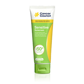 Kem chống nắng cho da nhạy cảm Cancer Council Sensitive SPF 50+ PA++++